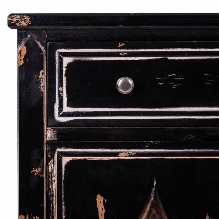 Eingangsbereich Alexandra House Living Schwarz 36 x 88 x 80 cm