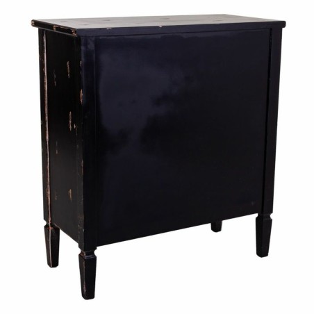 Recibidor Alexandra House Living Negro 36 x 88 x 80 cm
