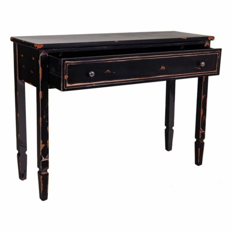 Zijtafel met lades Alexandra House Living Zwart 38 x 82 x 112 cm