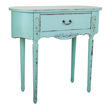 Meuble d'Entrée avec Tiroirs Alexandra House Living Bleu 36 x 80 x 88