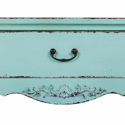 Recibidor con Cajones Alexandra House Living Azul 36 x 80 x 88 cm 2