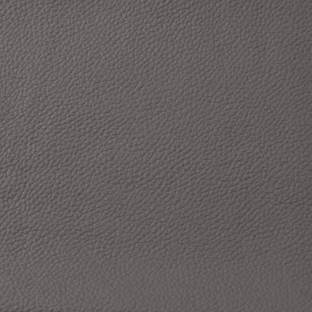 Fauteuil inclinable gris cuir véritable