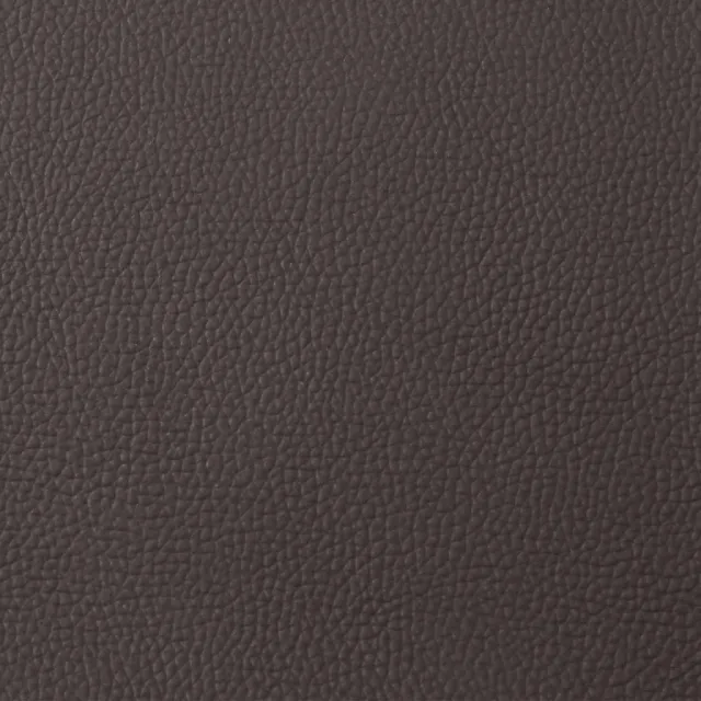 Fauteuil inclinable de massage marron foncé cuir véritable