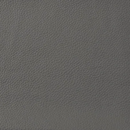 Fauteuil de massage inclinable gris cuir véritable