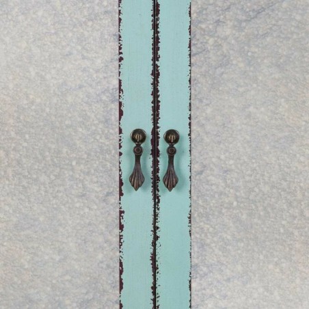 Armadio Alexandra House Living Azzurro Vetro Legno di abete Legno MDF