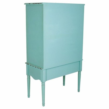 Armoire Alexandra House Living Bleu verre Bois d'épicéa Bois MDF 42
