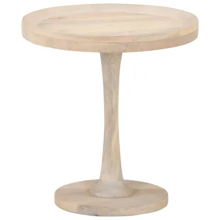 Table d'appoint Ø50x55 cm Bois de manguier massif