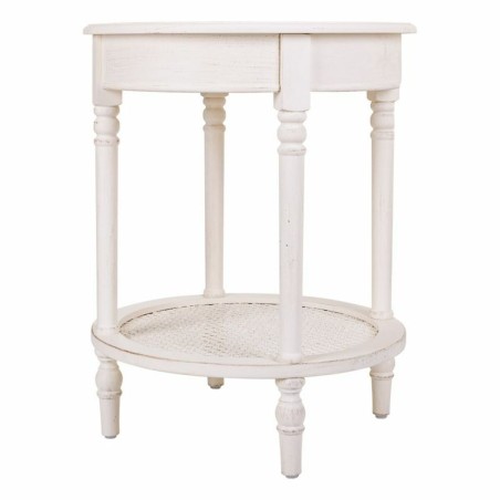 Tavolo angolare Alexandra House Living Bianco 50 x 60 x 50 cm