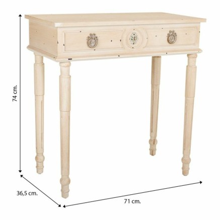 Recibidor Alexandra House Living Beige 36 x 74 x 71 cm 2