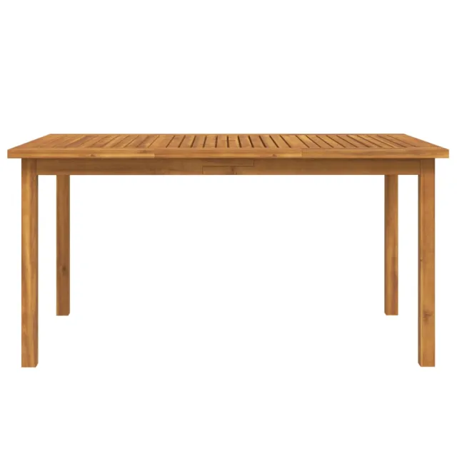 Ensemble à manger de jardin 7 pcs Bois d'acacia solide