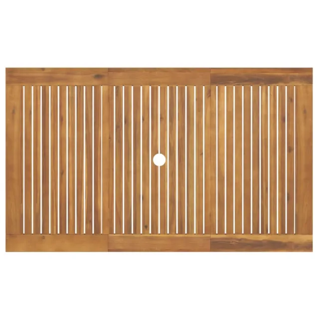 Ensemble à manger de jardin 7 pcs Bois d'acacia solide