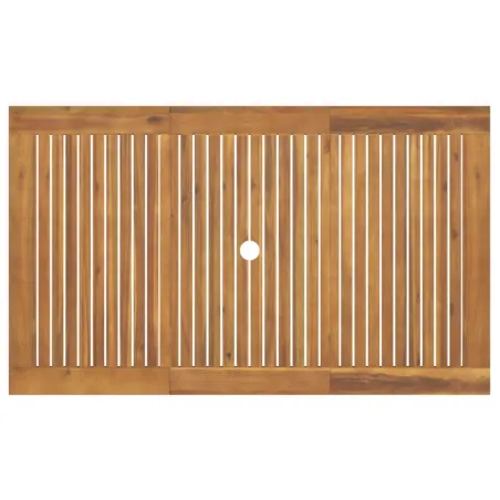 Ensemble à manger de jardin 7 pcs Bois d'acacia solide