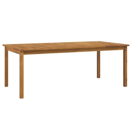 Ensemble à manger de jardin 7 pcs Bois d'acacia solide
