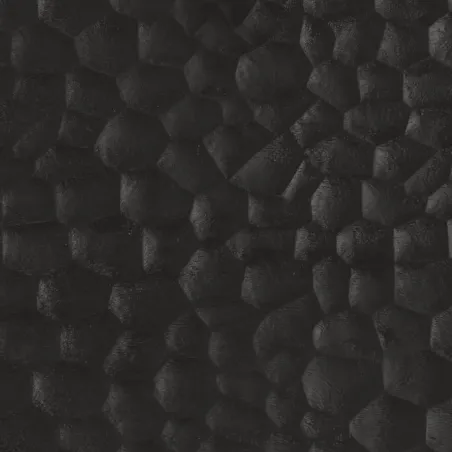 Armoires latérales 2pcs noir 60x33x75cm bois massif de manguier