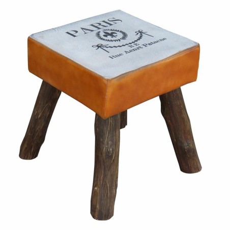 Hocker Alexandra House Living Mango-Holz 44 x 45 x 44 cm