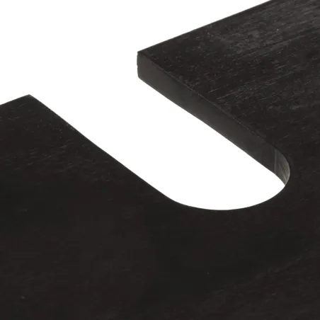 Ensemble de meubles salle de bain 2 pcs bois de manguier massif