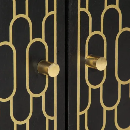 Ensemble de meubles salle de bain 2 pcs bois de manguier massif