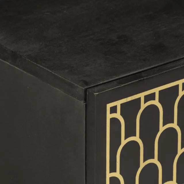 Ensemble de meubles de salle de bain 3 pcs bois manguier massif