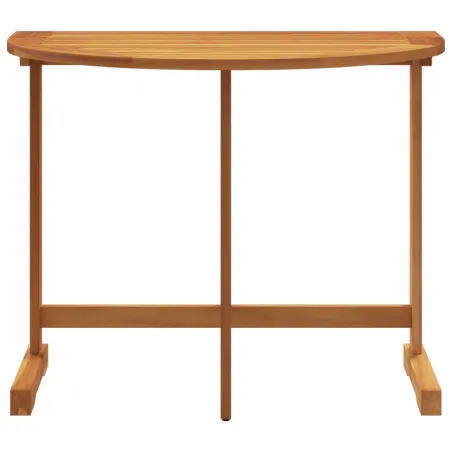 Ensemble à manger de jardin pliable 3 pcs bois d'acacia massif