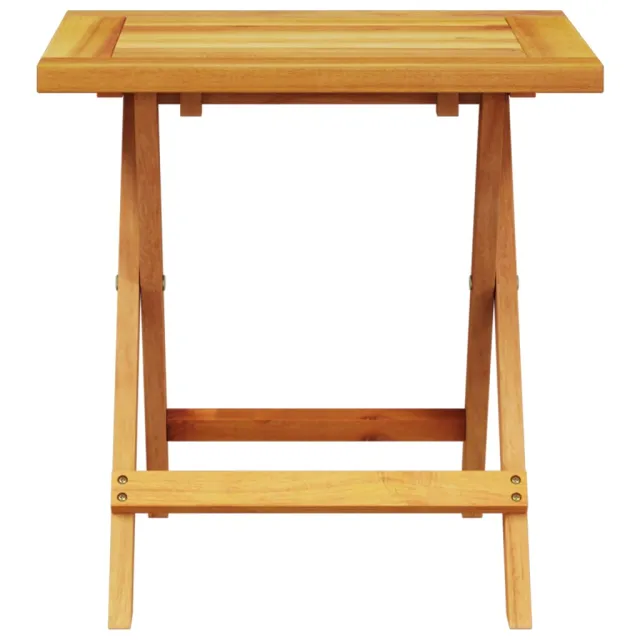 Chaises longues lot de 2 avec table bois massif d'acacia