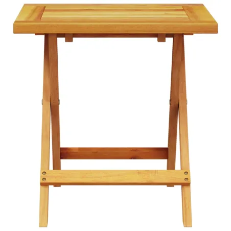 Chaises longues lot de 2 avec table bois massif d'acacia