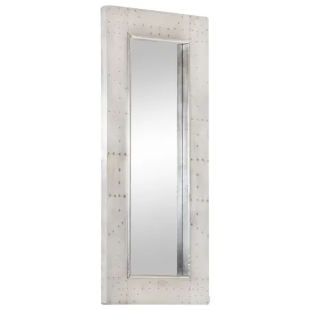 Miroir de style aviation 110x50 cm Métal