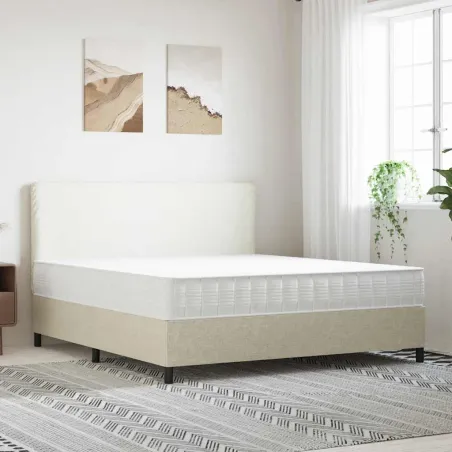 Matelas à ressorts ensachés dureté moyenne 180x200 cm