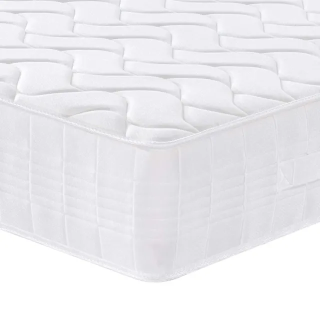 Matelas à ressorts ensachés dureté moyenne 200x200 cm