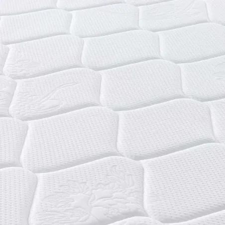 Matelas à ressorts ensachés dureté moyenne 160x200 cm
