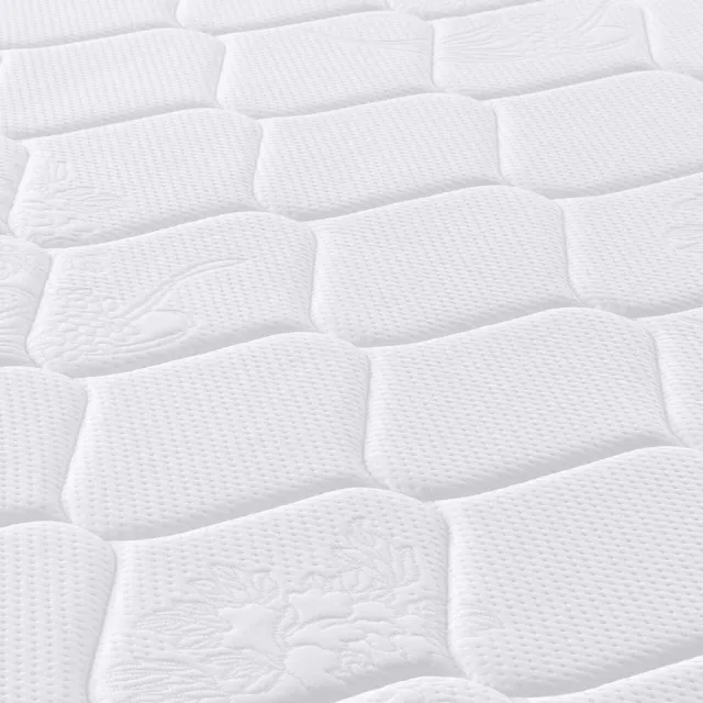 Matelas à ressorts ensachés dureté moyenne 200x200 cm