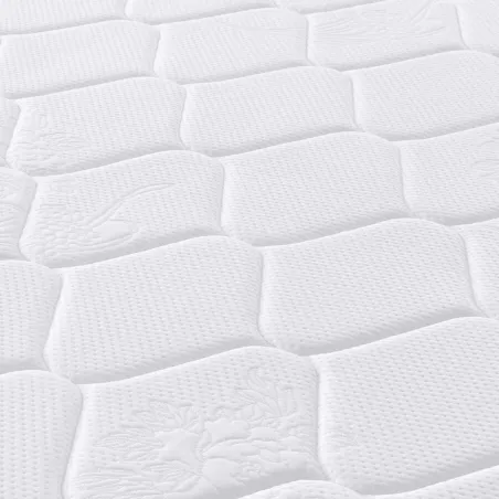 Matelas à ressorts ensachés dureté moyenne 200x200 cm