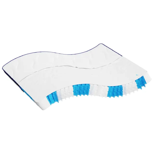 Matelas à ressorts ensachés dureté moyenne 160x200 cm