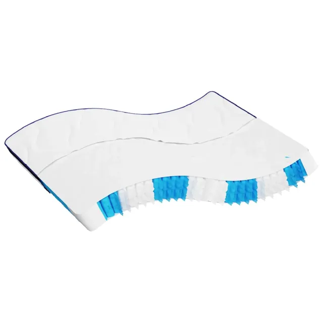 Matelas à ressorts ensachés dureté moyenne 180x200 cm