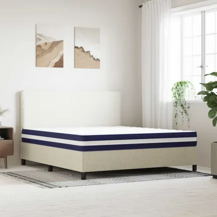 Matelas à ressorts ensachés dureté moyenne 180x200 cm 2