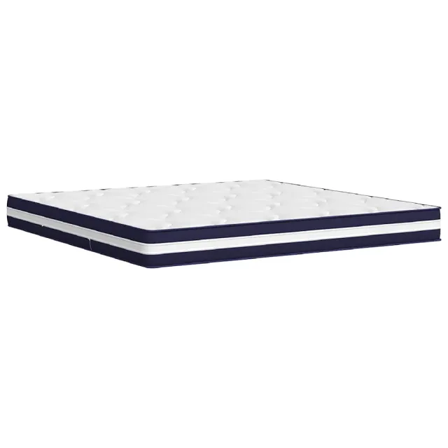 Matelas à ressorts ensachés dureté moyenne 200x200 cm