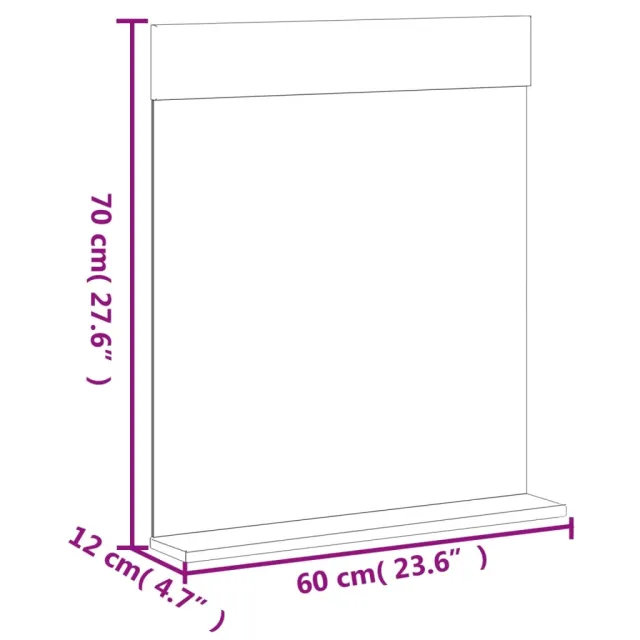 Meubles de salle de bain 3 pcs BERG blanc bois de pin massif
