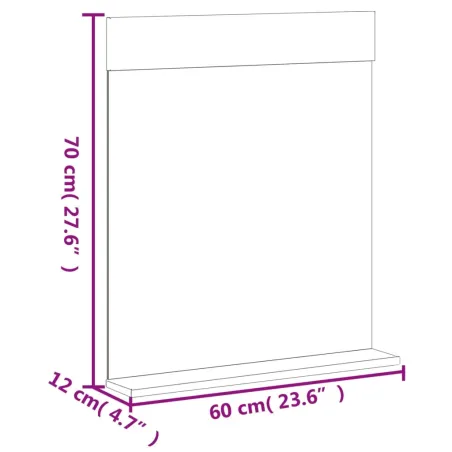 Meubles de salle de bain 3 pcs BERG blanc bois de pin massif