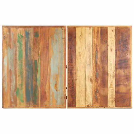 Table basse 142x90x42 cm Bois de récupération massif