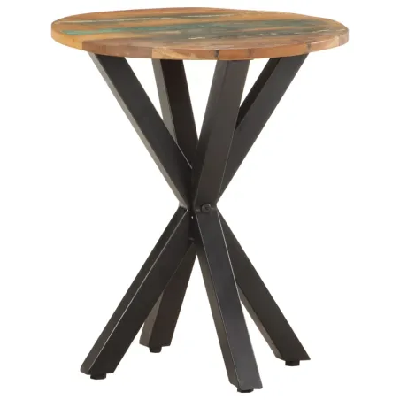Table d'appoint 48x48x56 cm Bois de récupération massif