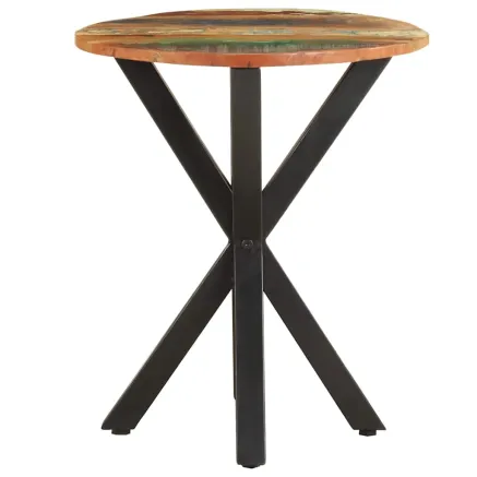 Table d'appoint 48x48x56 cm Bois de récupération massif 2