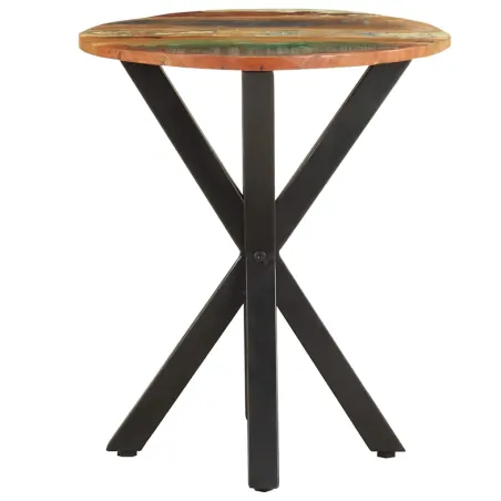 Table d'appoint 48x48x56 cm Bois de récupération massif