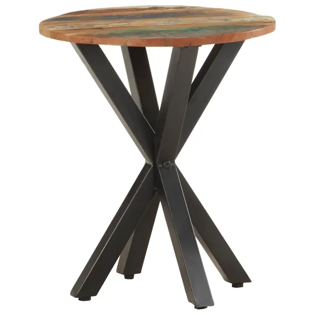 Table d'appoint 48x48x56 cm Bois de récupération massif