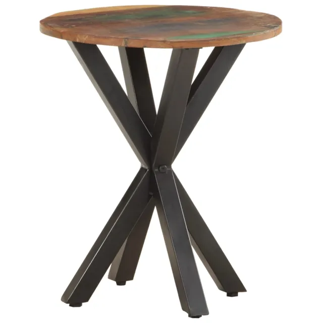 Table d'appoint 48x48x56 cm Bois de récupération massif