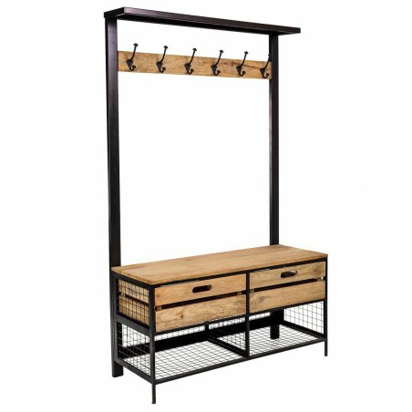 Meuble d'Entrée Alexandra House Living Naturel 40 x 166 x 100 cm