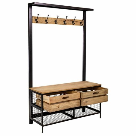 Meuble d'Entrée Alexandra House Living Naturel 40 x 166 x 100 cm
