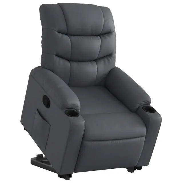 Fauteuil inclinable Gris Similicuir