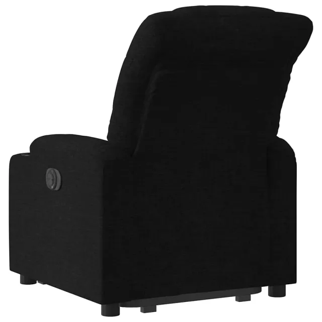 Fauteuil inclinable noir tissu