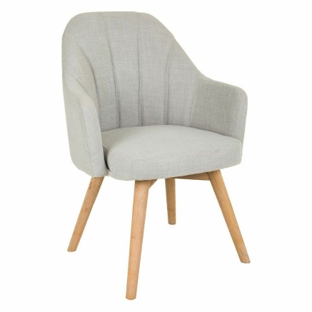 Keukenstoel Alexandra House Living Grijs 100 % polyester 45 x 90 x 55