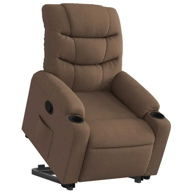 Fauteuil inclinable Marron Tissu