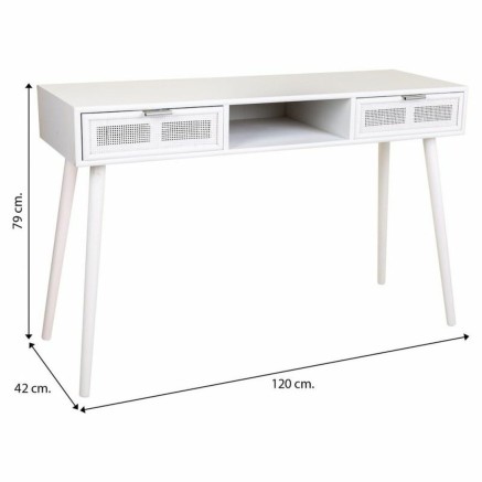 Meuble d'Entrée avec Tiroirs Alexandra House Living Argenté 42 x 79 2